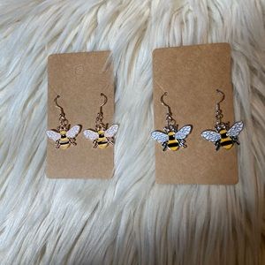 Bee earrings